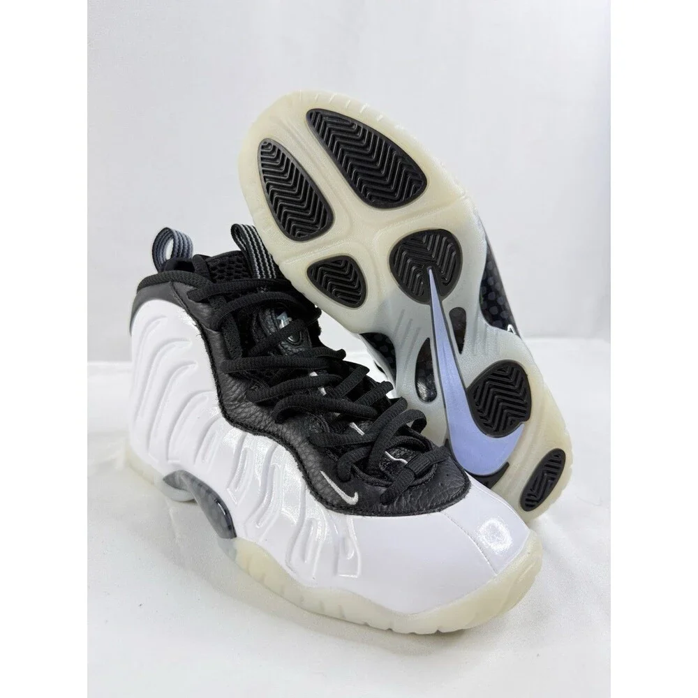 Nike Little Posite One QS GS DV2238-100 Penny PE White Kids Foamposite 5.5Y MINT